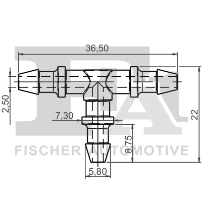Adapter, hose connector 33-60012.5