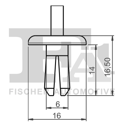Clip, trim/protection strip 14-20002.5
