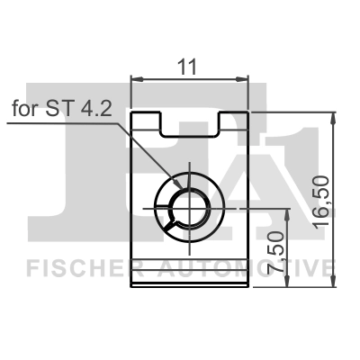 Sheet Metal Nut 99-10028.5