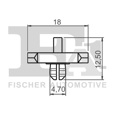 Clip, trim/protection strip 11-40046.5
