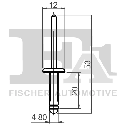 Retaining Clip Set, body 22-20002.5