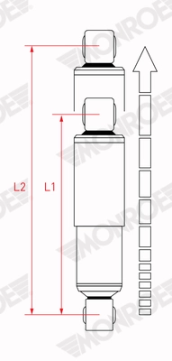 Shock Absorber VAN-MAGNUM V2132