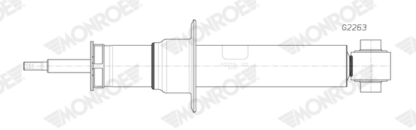 Shock Absorber MONROE ORIGINAL (Gas Technology) G2263