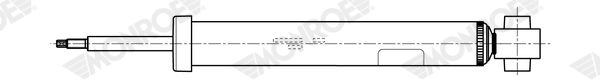 Shock Absorber MONROE ORIGINAL (Gas Technology) G1440