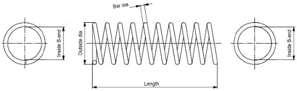 Suspension Spring MONROE SPRINGS SP2477