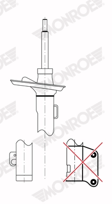 MONROE V4505 Shock Absorber
