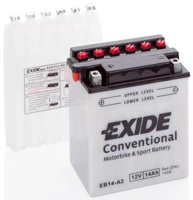 Starter Battery EXIDE Bike Conventional EB14-A2