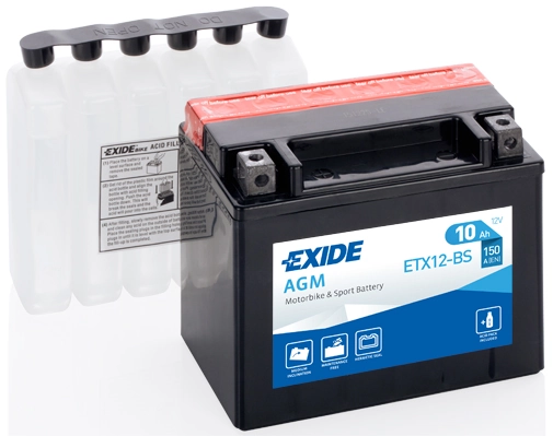 Starter Battery EXIDE AGM ETX12-BS