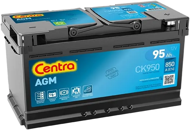 Starter Battery CENTRA AGM CK950