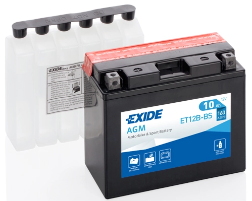 Starter Battery EXIDE AGM ET12B-BS