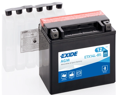Starter Battery EXIDE AGM ETX14L-BS