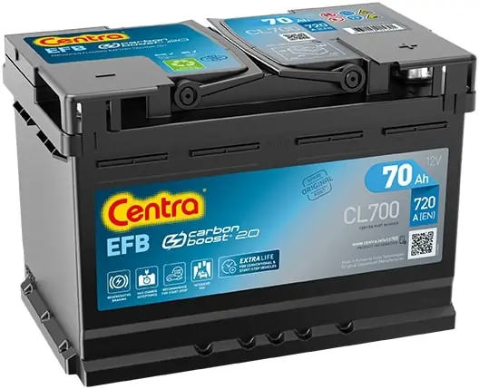Starter Battery CENTRA EFB CL700