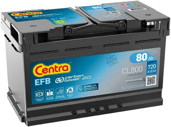 Starter Battery CENTRA EFB CL800