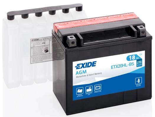 Starter Battery EXIDE AGM ETX20HL-BS