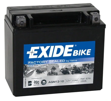Starter Battery EXIDE AGM Ready AGM12-10