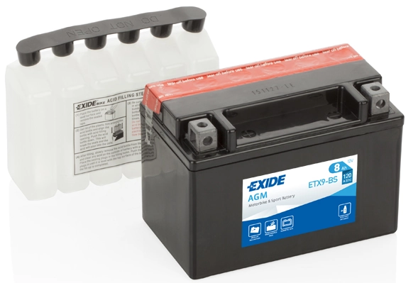 Starter Battery EXIDE AGM ETX9-BS