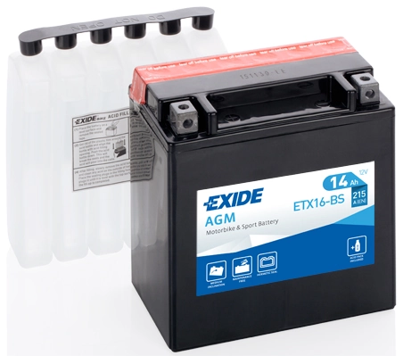 Starter Battery EXIDE AGM ETX16-BS