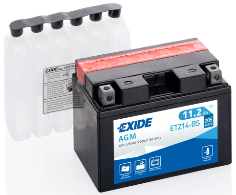 Batterie de démarrage EXIDE AGM ETZ14-BS