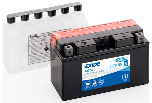 Starter Battery EXIDE AGM ET7B-BS