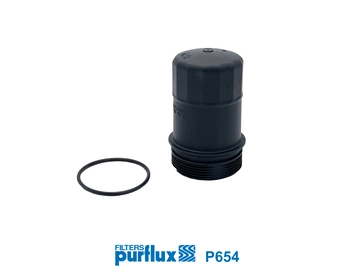Cap, oil filter housing P654