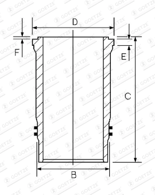 Cylinder Liner 15-456980-00