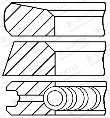 Piston Ring Kit 08-123700-00