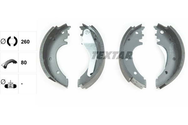 Brake Shoe Set 91075600
