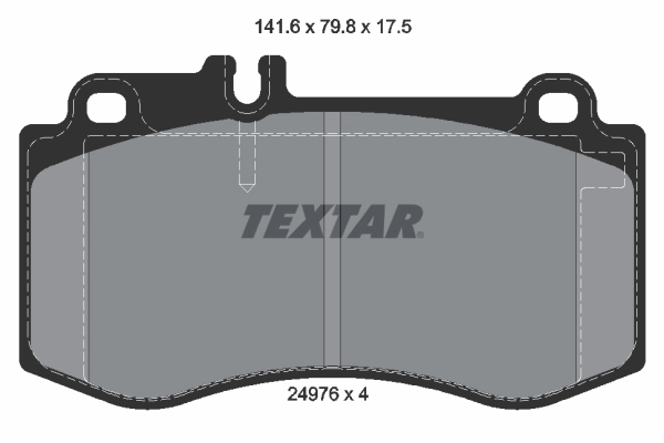 Brake Pad Set, disc brake 2497601