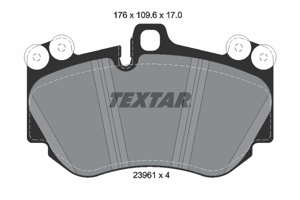Brake Pad Set, disc brake 2396101