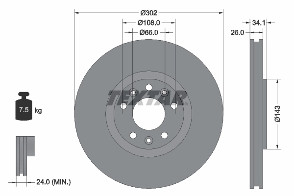 Brake Disc PRO 92268103
