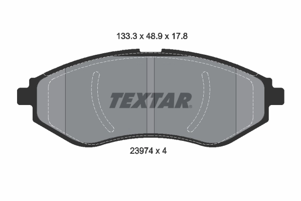 Brake Pad Set, disc brake Q+ 2397401