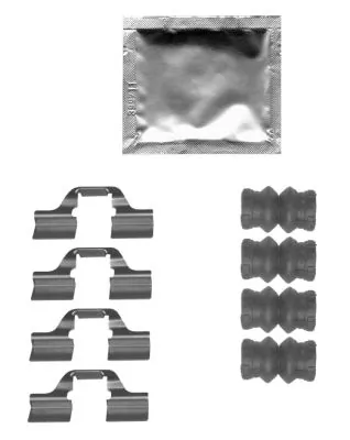 Accessory Kit, disc brake pad 82519500