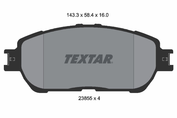 Brake Pad Set, disc brake 2385501