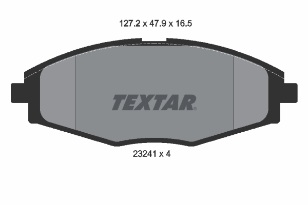 Brake Pad Set, disc brake 2324102