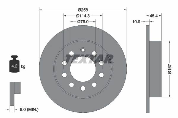 Brake Disc 92166700