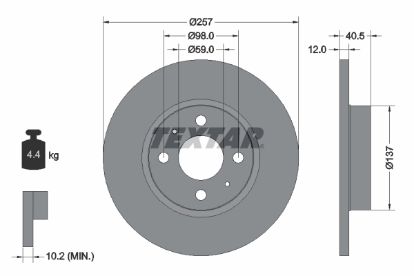 Brake Disc PRO 92236703