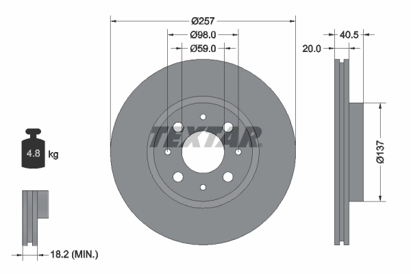 Brake Disc PRO 92068503