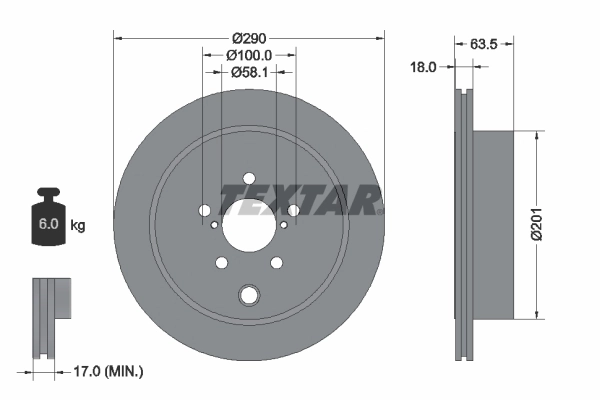 Brake Disc PRO 92270903