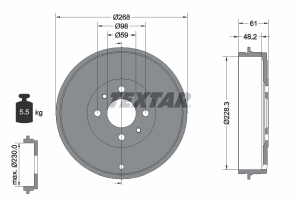 Brake Drum 94014000