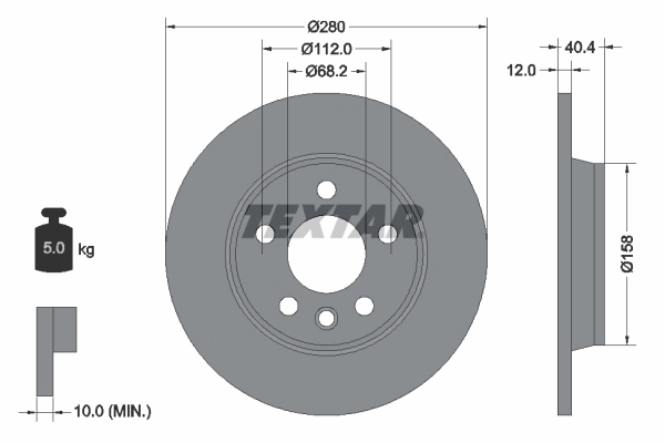 Brake Disc PRO 92083903
