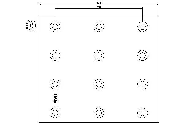 Brake Lining Kit, drum brake 1969906