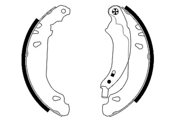 Brake Shoe Set 91053700