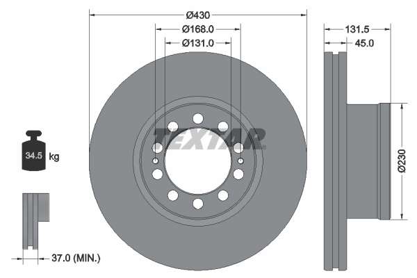 Brake Disc 93291200