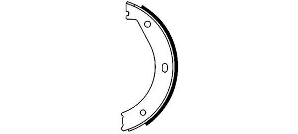 Brake Shoe Set, parking brake 91033400