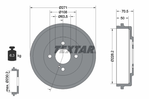 Brake Drum 94045600