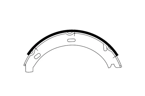 Brake Shoe Set, parking brake 91057200