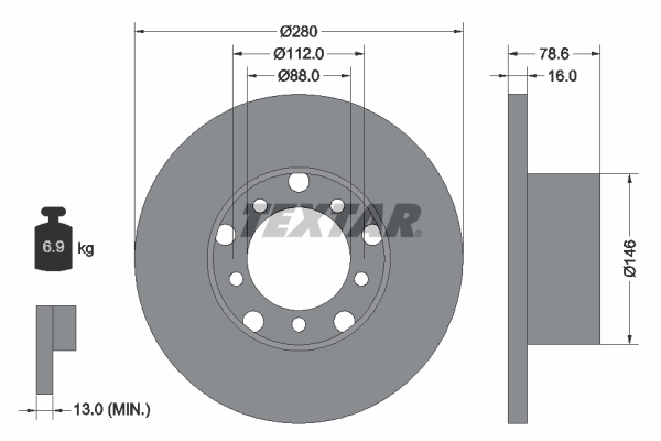 Brake Disc 93012400