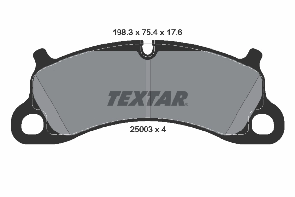 Brake Pad Set, disc brake Q+ 2500301