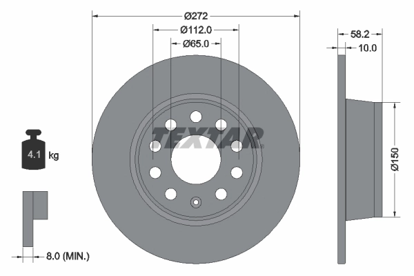 Brake Disc PRO 92300003
