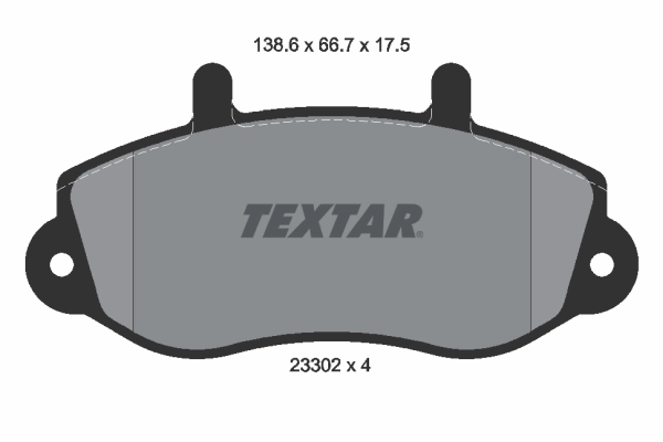 Brake Pad Set, disc brake 2330201